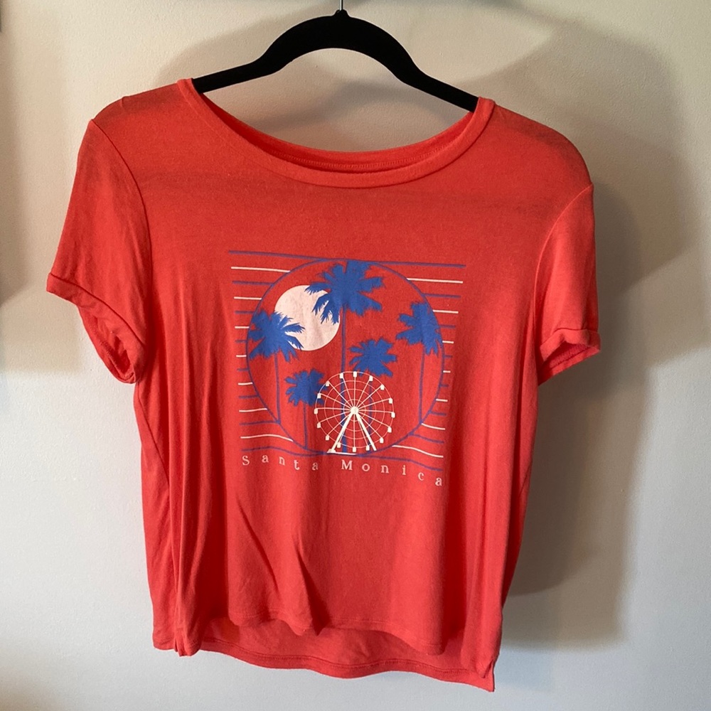 Peach Santa Monica shirt